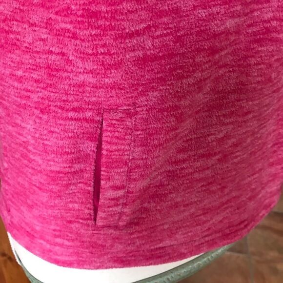 ATHLETIC Works velour top pink size l junior Barbie core - Picture 2 of 6